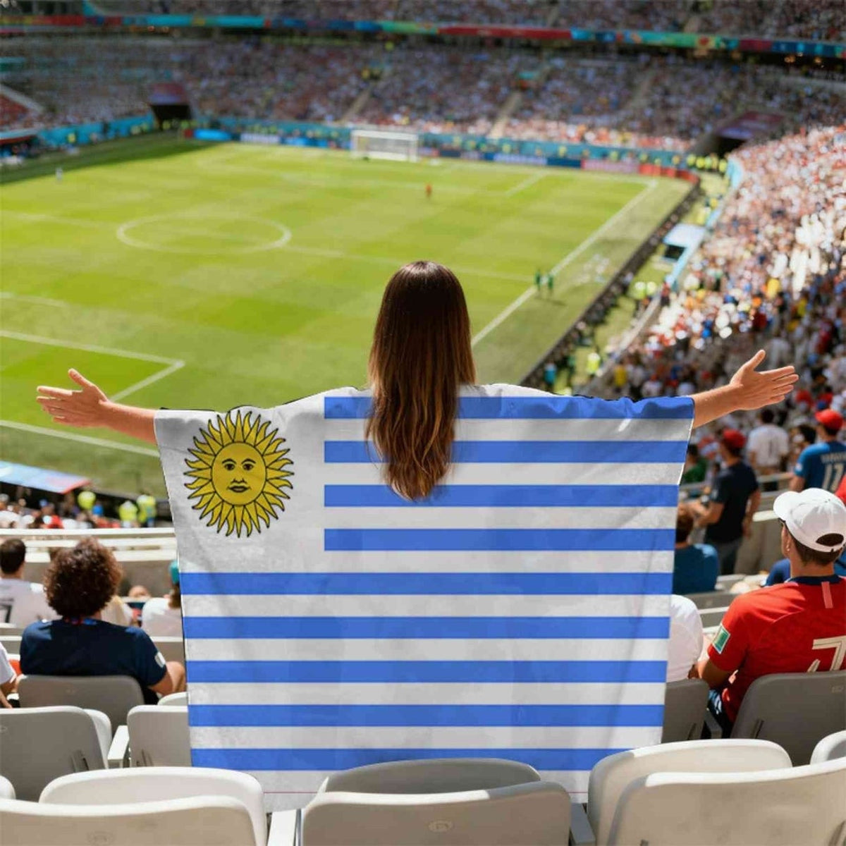 World Cup Flag - Lightweight Fan Supporter Cape