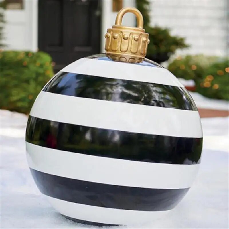 XL Christmas Decoration – Weather-Resistant Jumbo Baubles for Indoor and Outdoor Use