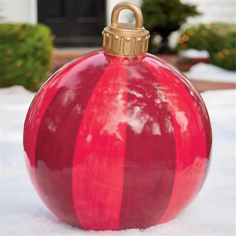 XL Christmas Decoration – Weather-Resistant Jumbo Baubles for Indoor and Outdoor Use