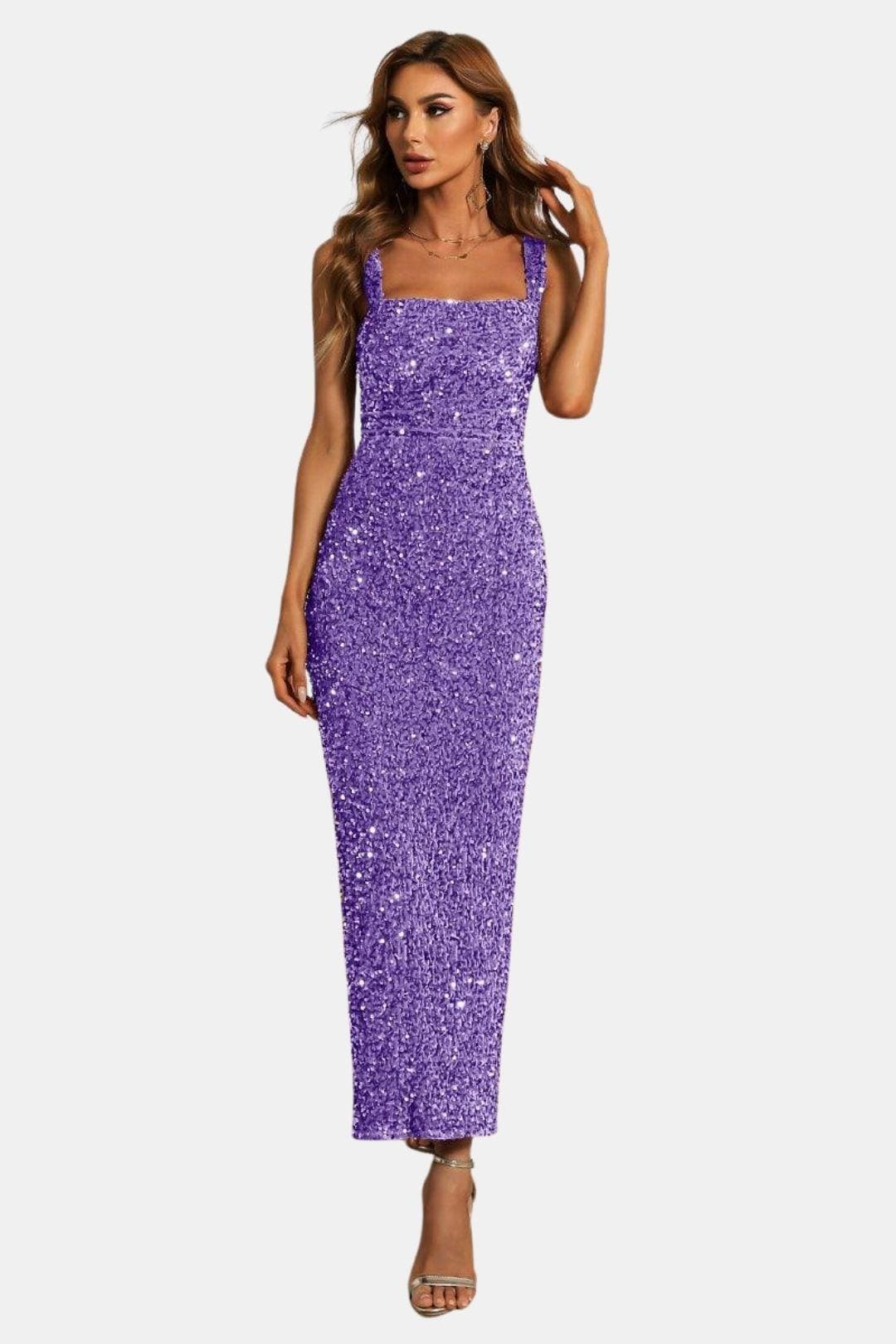 Image of Zoe | Women's Sleeveless Bodycon Maxi Dress